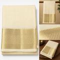 Single Layer 100% Cotton Political White Dhoti