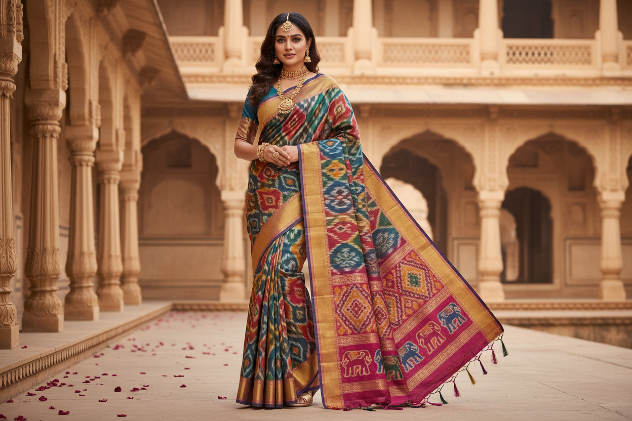 Pochampally silk saree